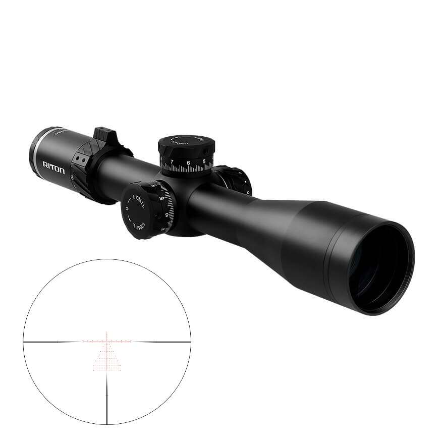 Scopes Riton Optics 3.40" RITON 7C318LFI23   7 CONQUER 3-18X50IR